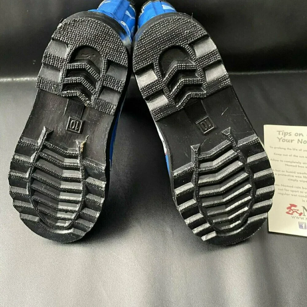 NIB Nomad Space Alien Rain Boots Kids size 12