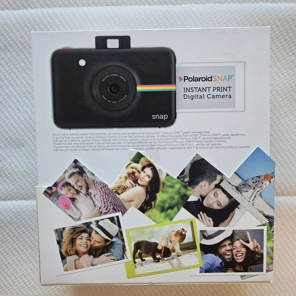 Polaroid Snap White and Blue Instant Print Digital Camera