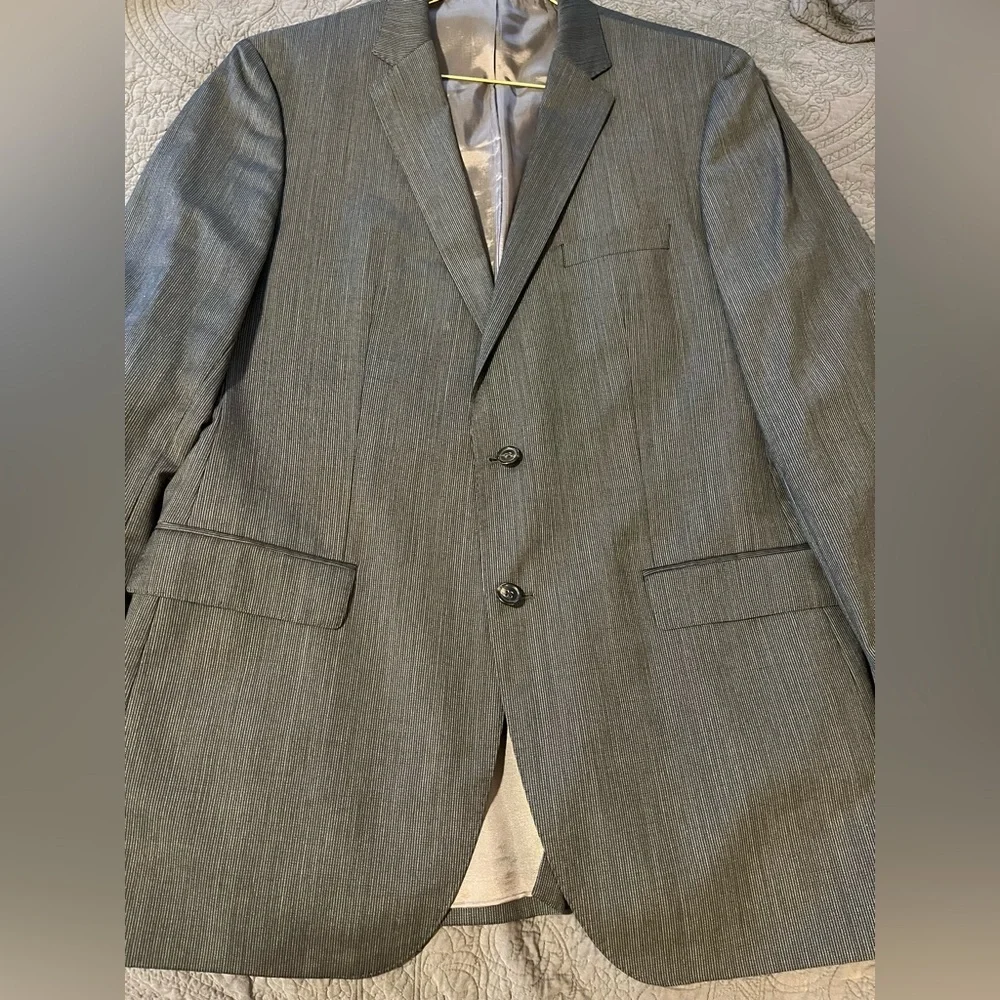 Boss Sport Coat Lightweight Wool Blend Size 42-44L