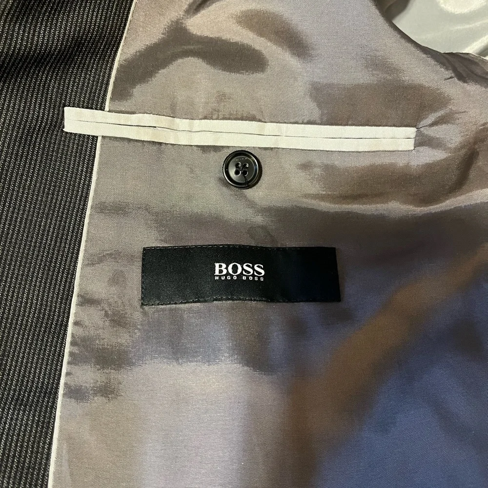 Boss Sport Coat Lightweight Wool Blend Size 42-44L
