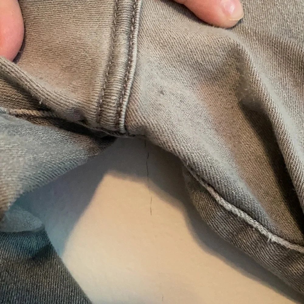 J. Crew gray wash skinny jeans