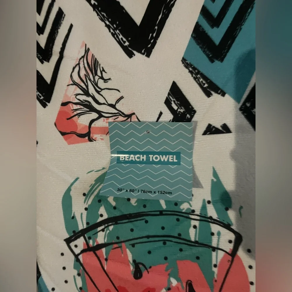 Watermelon Beach Towel 30” x 80”NWT
