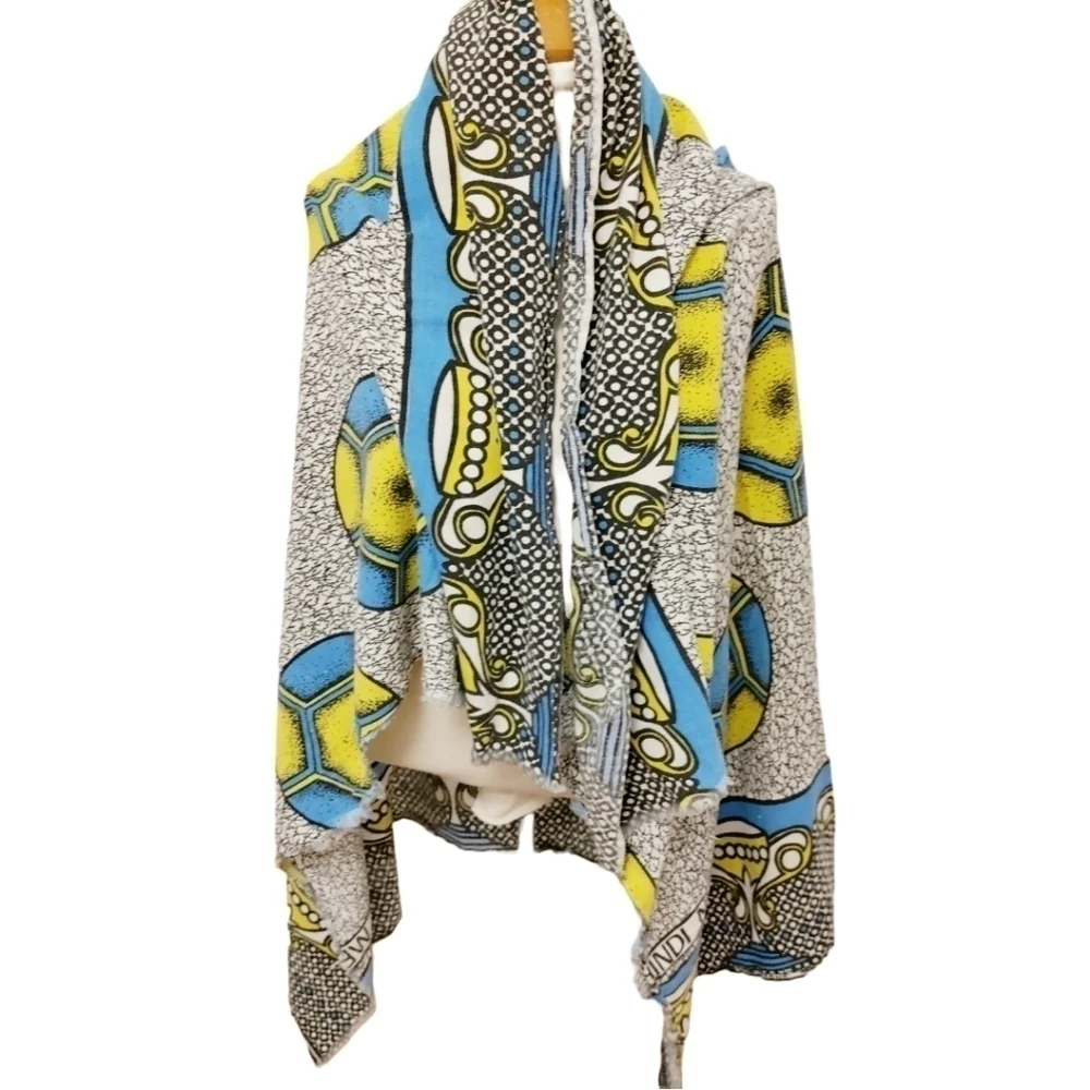 AFRICAN MASAI Kenya Katenge Cotton Soccer Fabric Wrap Scarf Towel