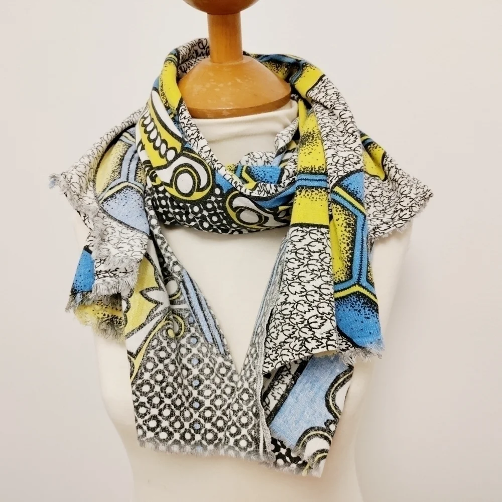 AFRICAN MASAI Kenya Katenge Cotton Soccer Fabric Wrap Scarf Towel