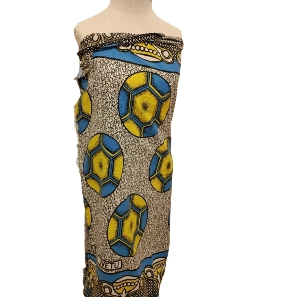 AFRICAN MASAI Kenya Katenge Cotton Soccer Fabric Wrap Scarf Towel