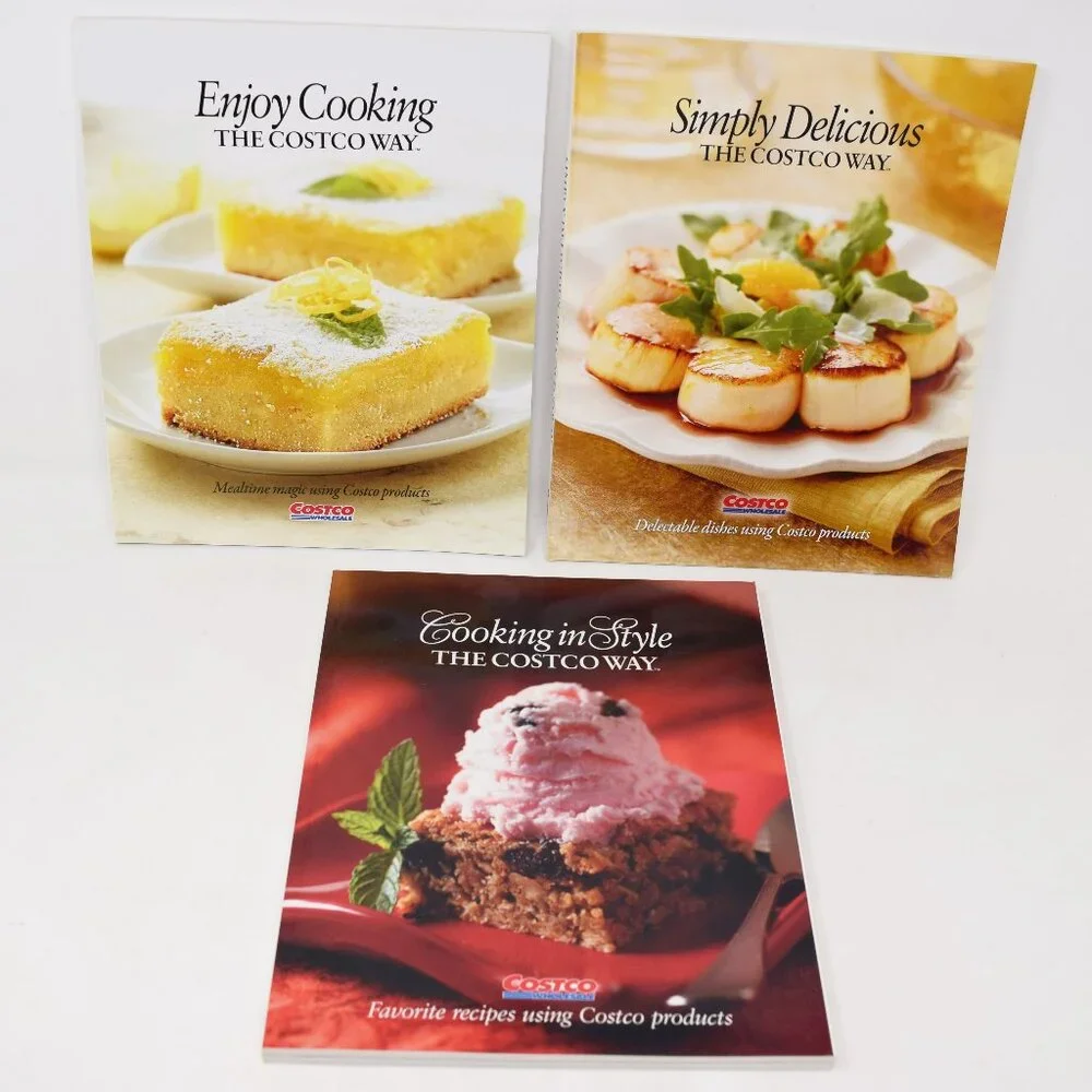 3 The Costco Way Cookbooks Recipe Simply Delicious Enjoy Cooking Style Paperback