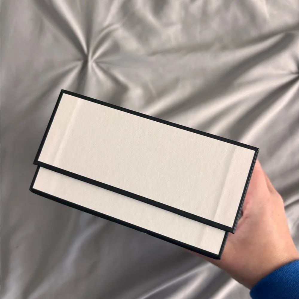 Chanel White Gift Box with Tissue Paper and Sticker Empty