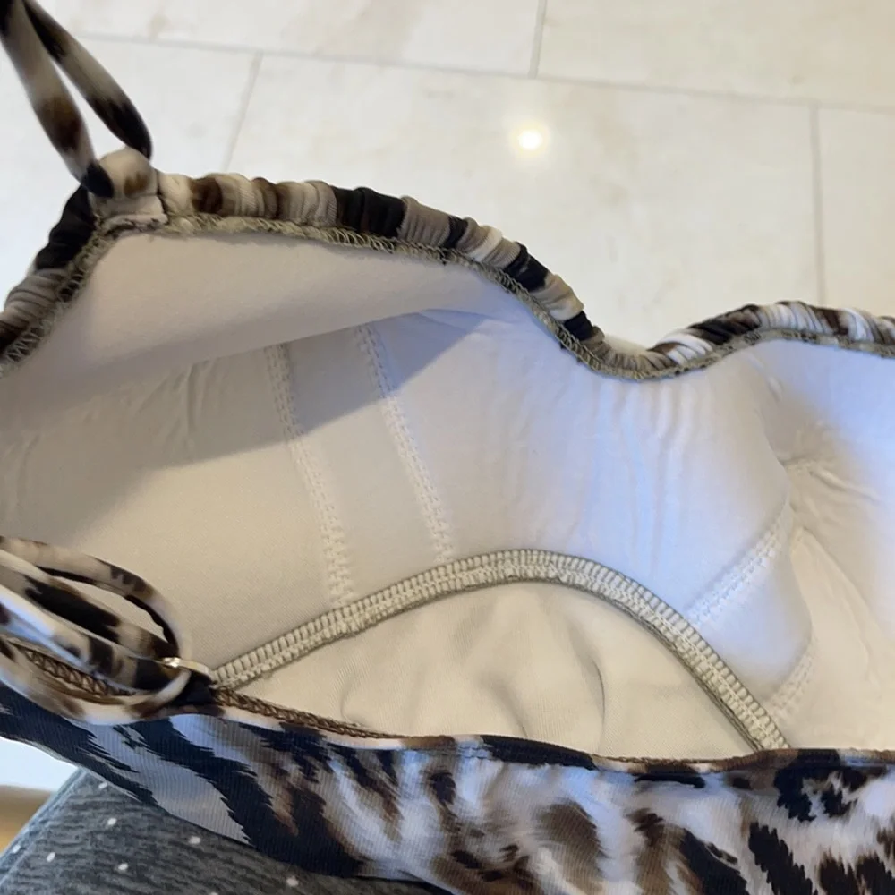 Magicsuit snow leopard print one piece swimsuit