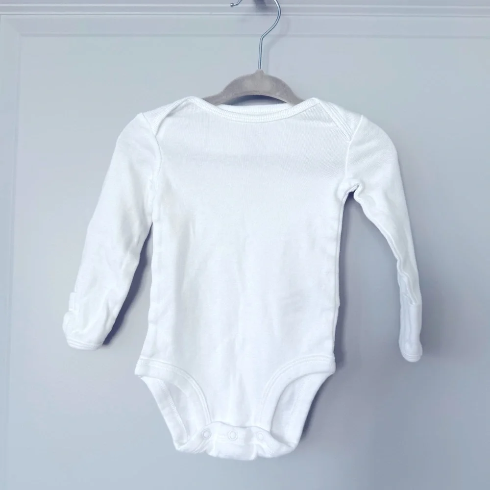 Carter's Bodysuit Long Sleeve with Cuffs Size 3M Set of 4