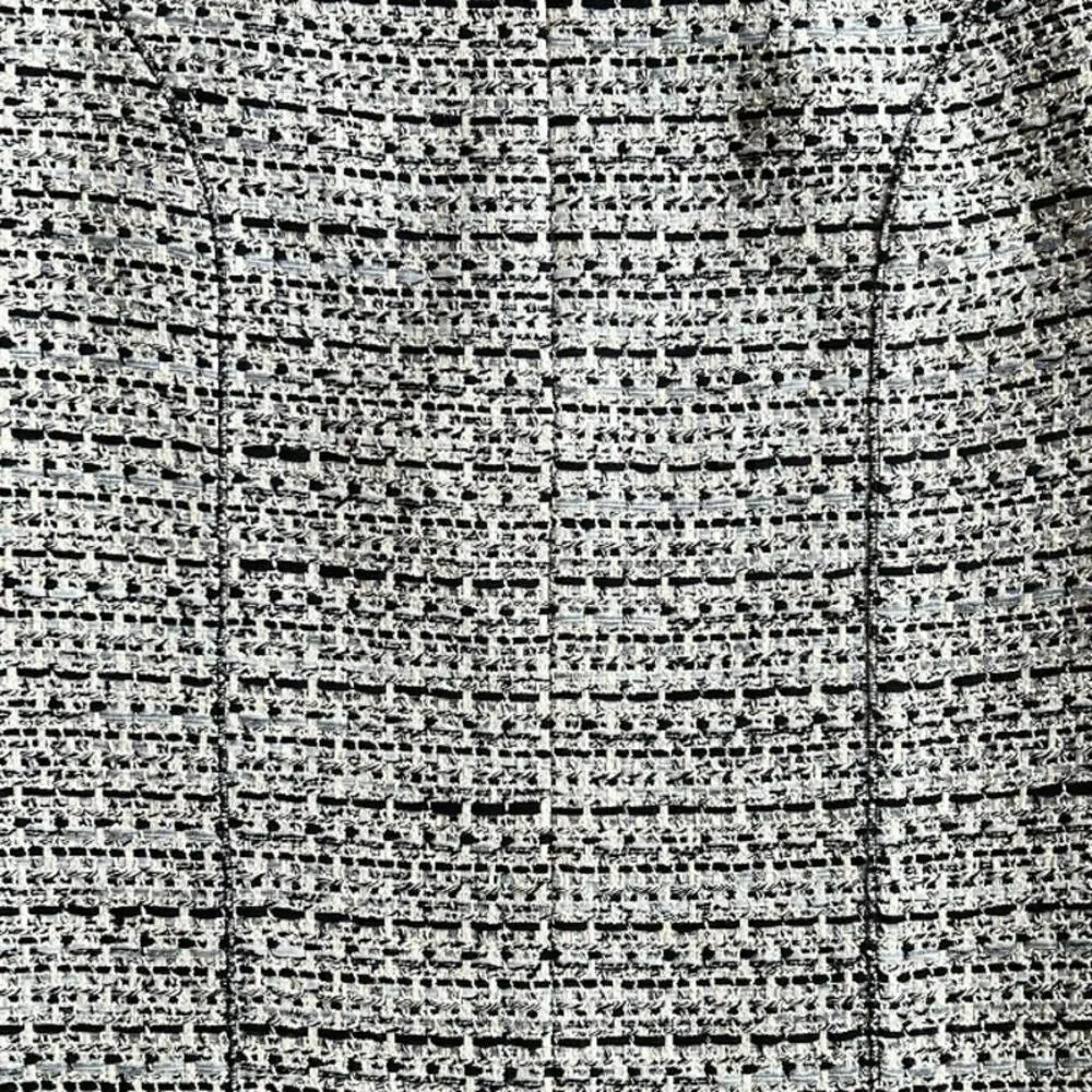 Nina Ricci Tweed Pattern Knee Length Skirt, FR38/US6/S
