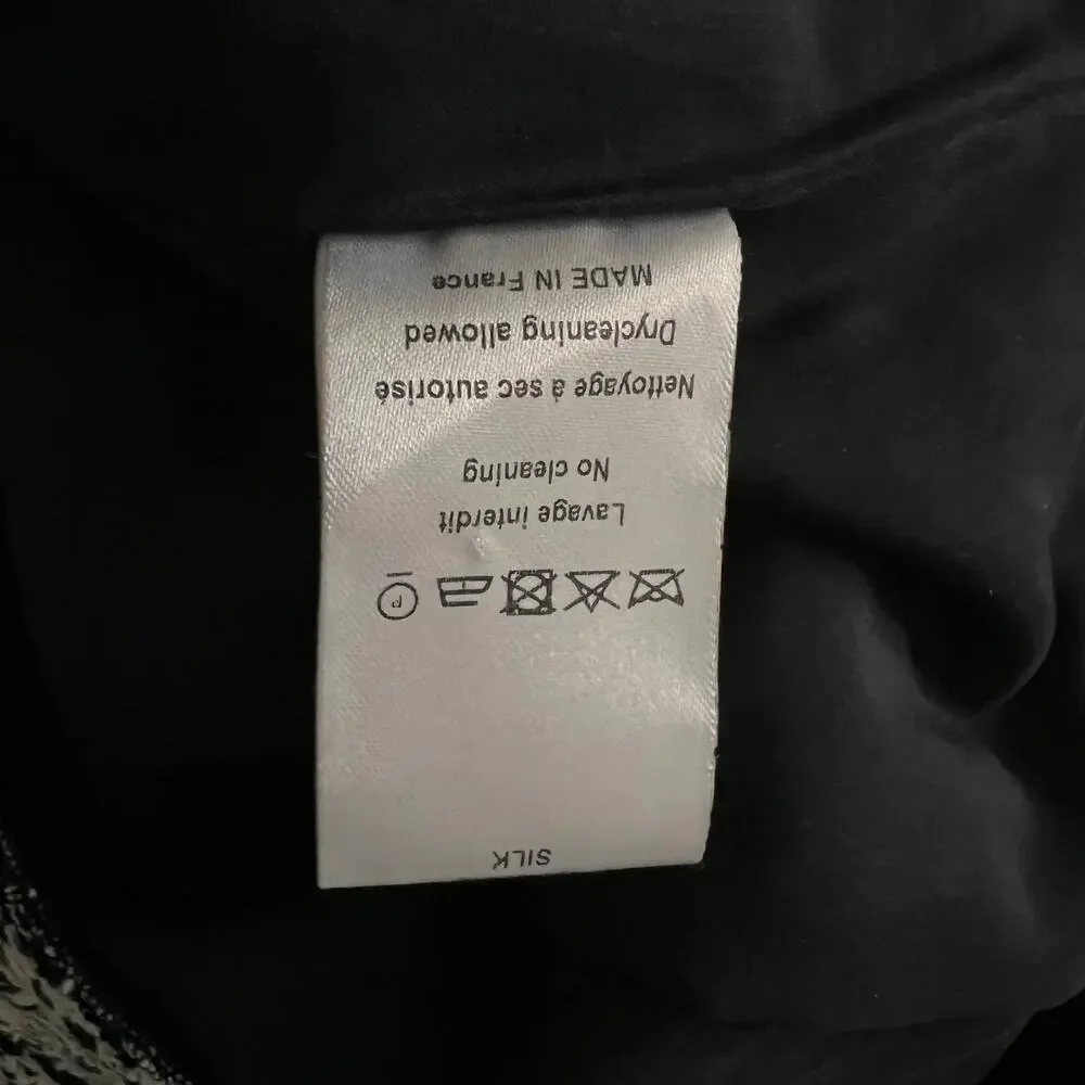 Nina Ricci Tweed Pattern Knee Length Skirt, FR38/US6/S