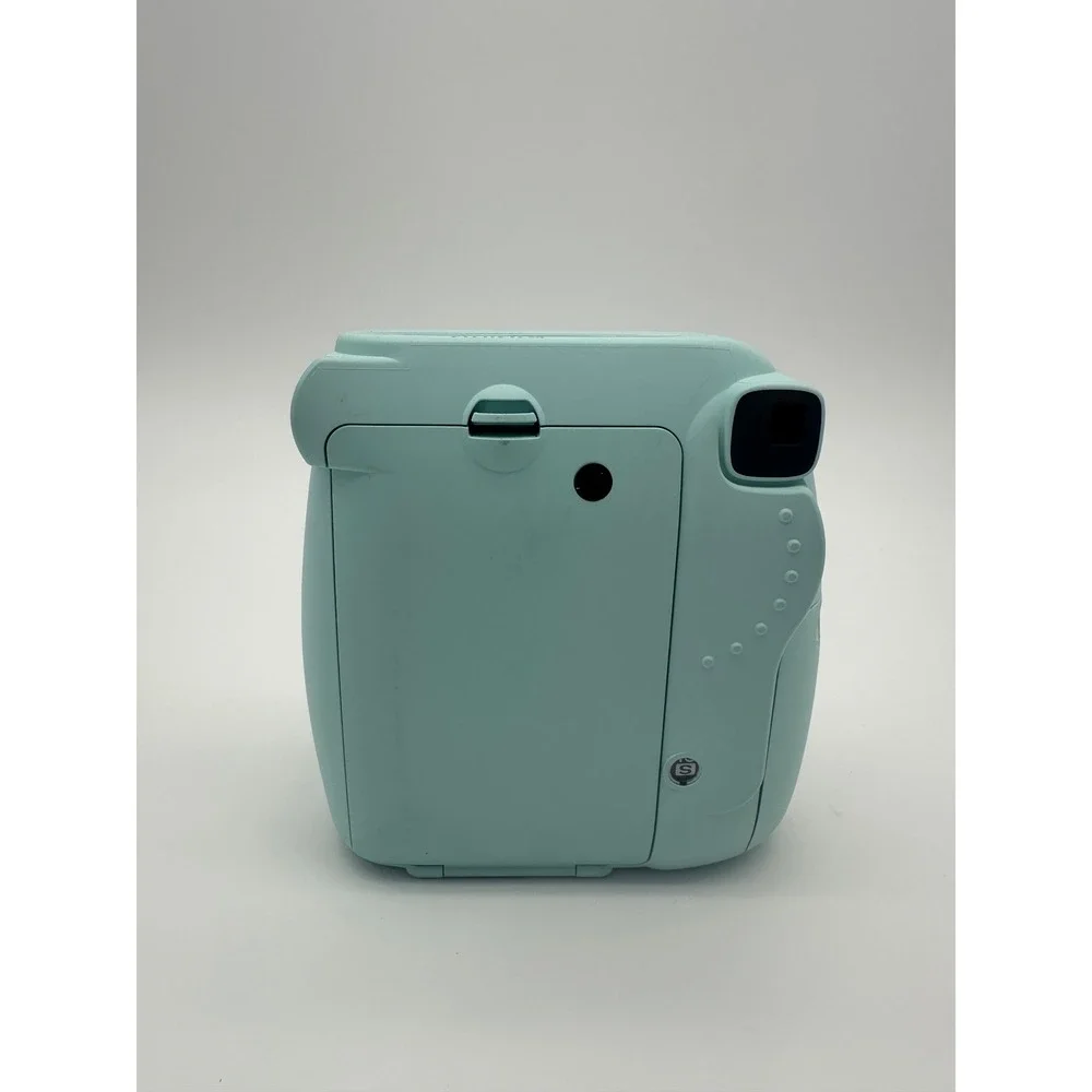 Fujifilm Instax Mini 9 Instant Camera Ice Blue with Clear Glitter Case