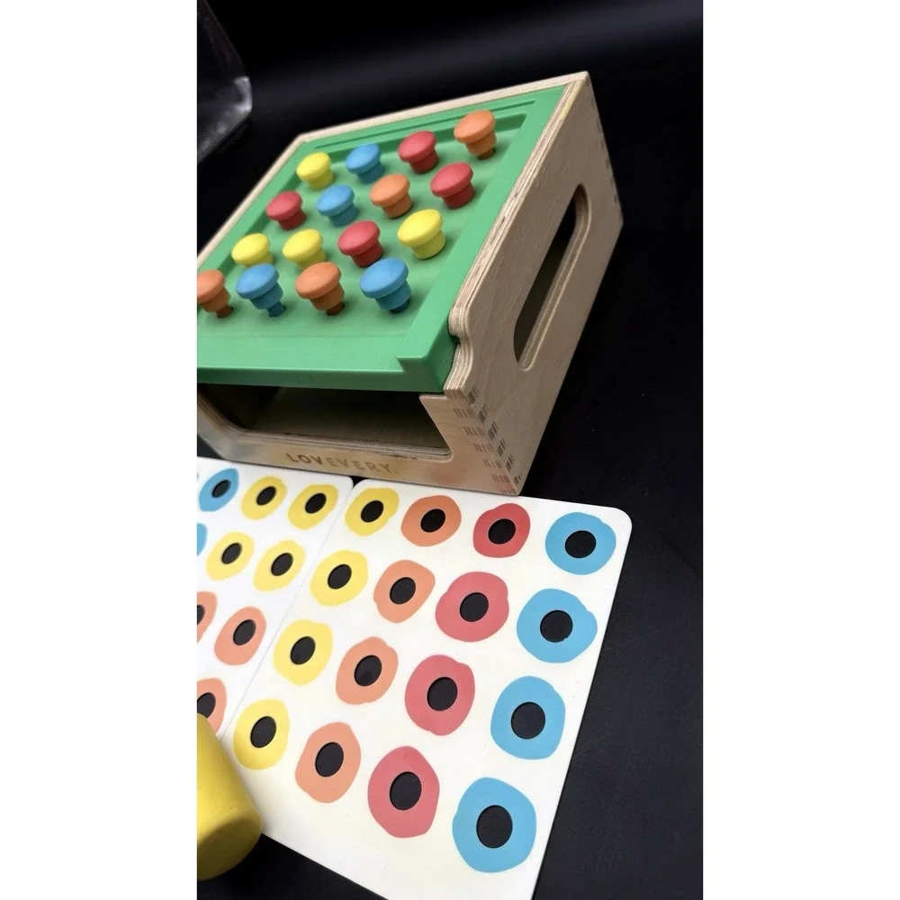 LovEvery Toddler/Baby Toy - Match & Tap Hammer box From The Investigator PlayKit