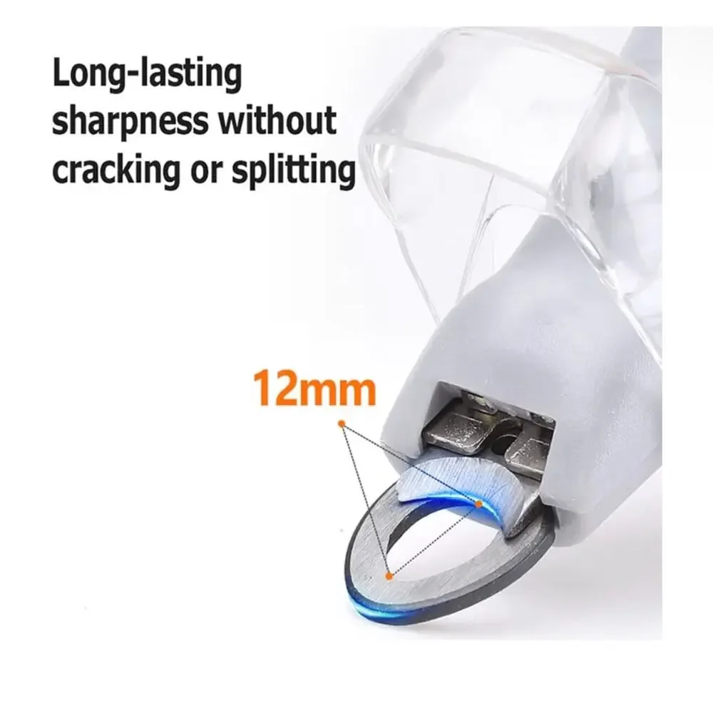 Pet Nail Clipper, 5X Magnification Pet Nail Scissor Safe with LED Light