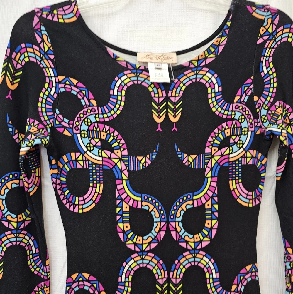 Mara Hoffmann Dress NWOT geo Neon snake