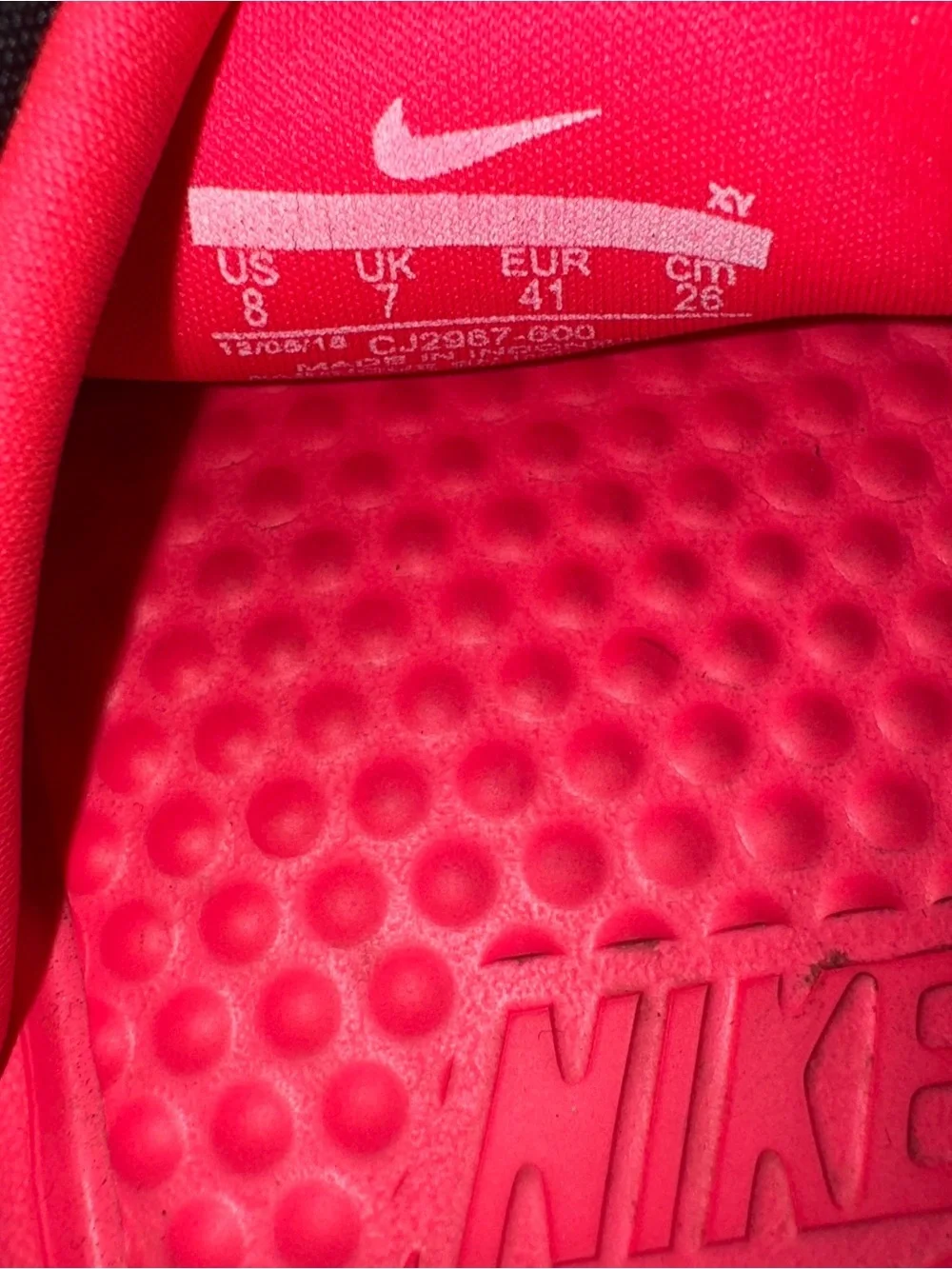 Nike Benassi Slide Fanny Pack Sandal Men’s Size 8 JDI Print CJ2967-600