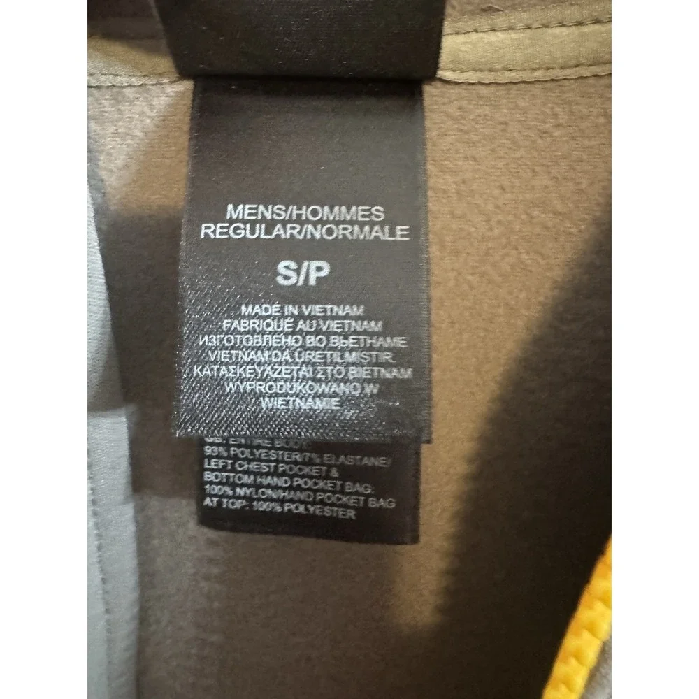 🔥The North Face‎ 🤑Steep Series Hoodie Flash Dry Full Zip Grey Yellow Men's S