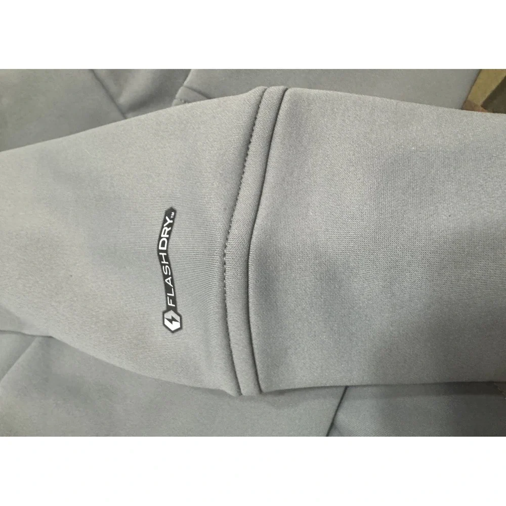 🔥The North Face‎ 🤑Steep Series Hoodie Flash Dry Full Zip Grey Yellow Men's S