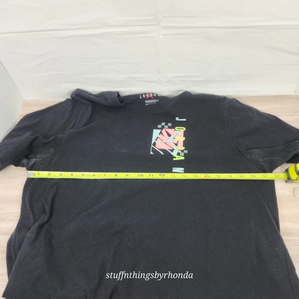 Jordan T Shirt Mens Large Black‎ Nike Jumpman Standard Fit Tee
