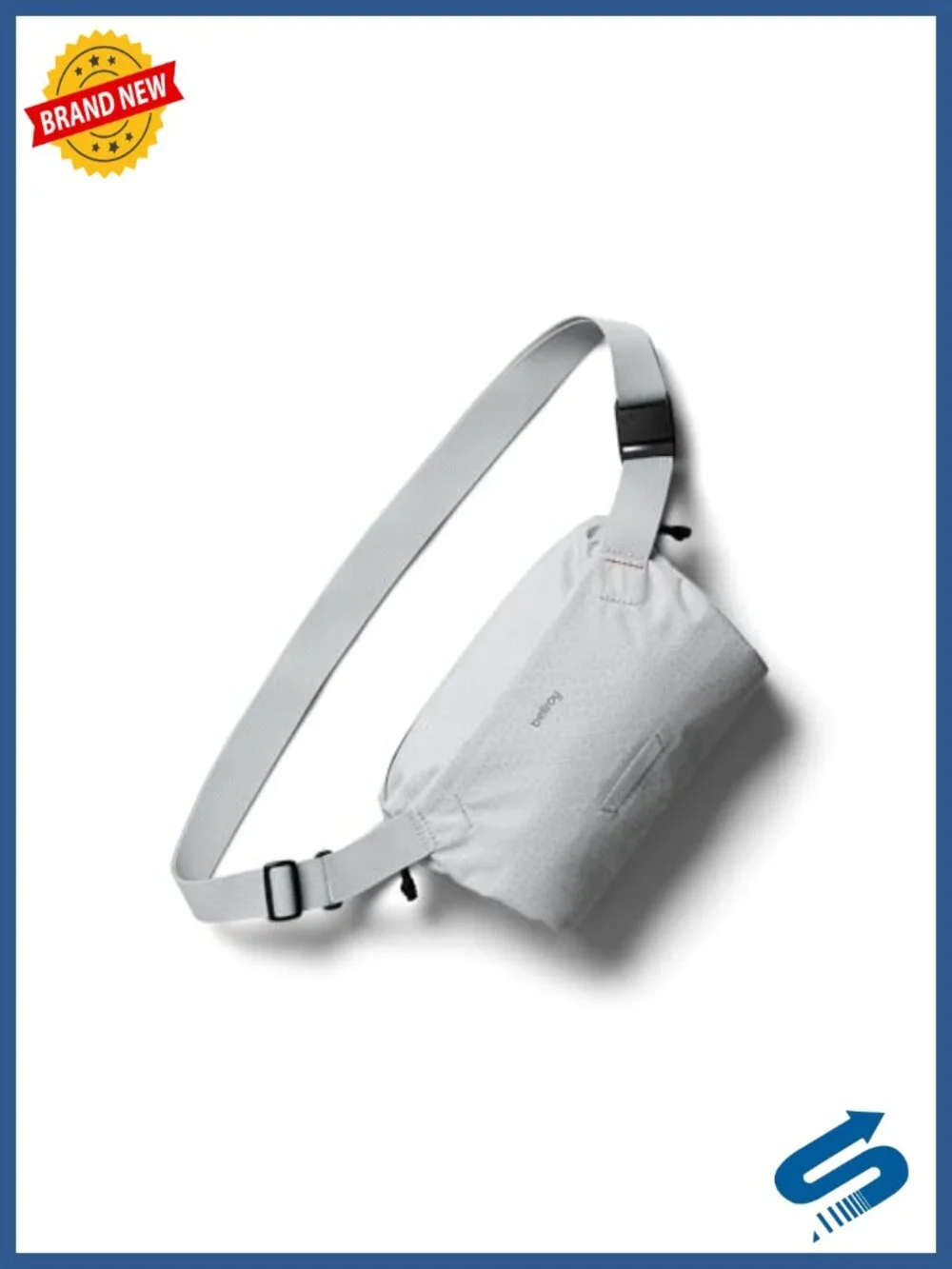 Lightweight Durable Recycled Nylon Crossbody Sling Bag