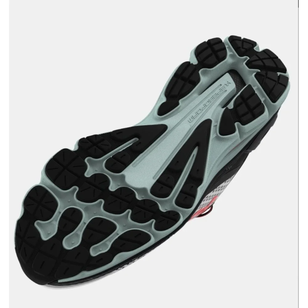 Under‎ Armour® (Men's 11 M) SpeedForm™ Gemini Running Shoes in White Enamel/Blue