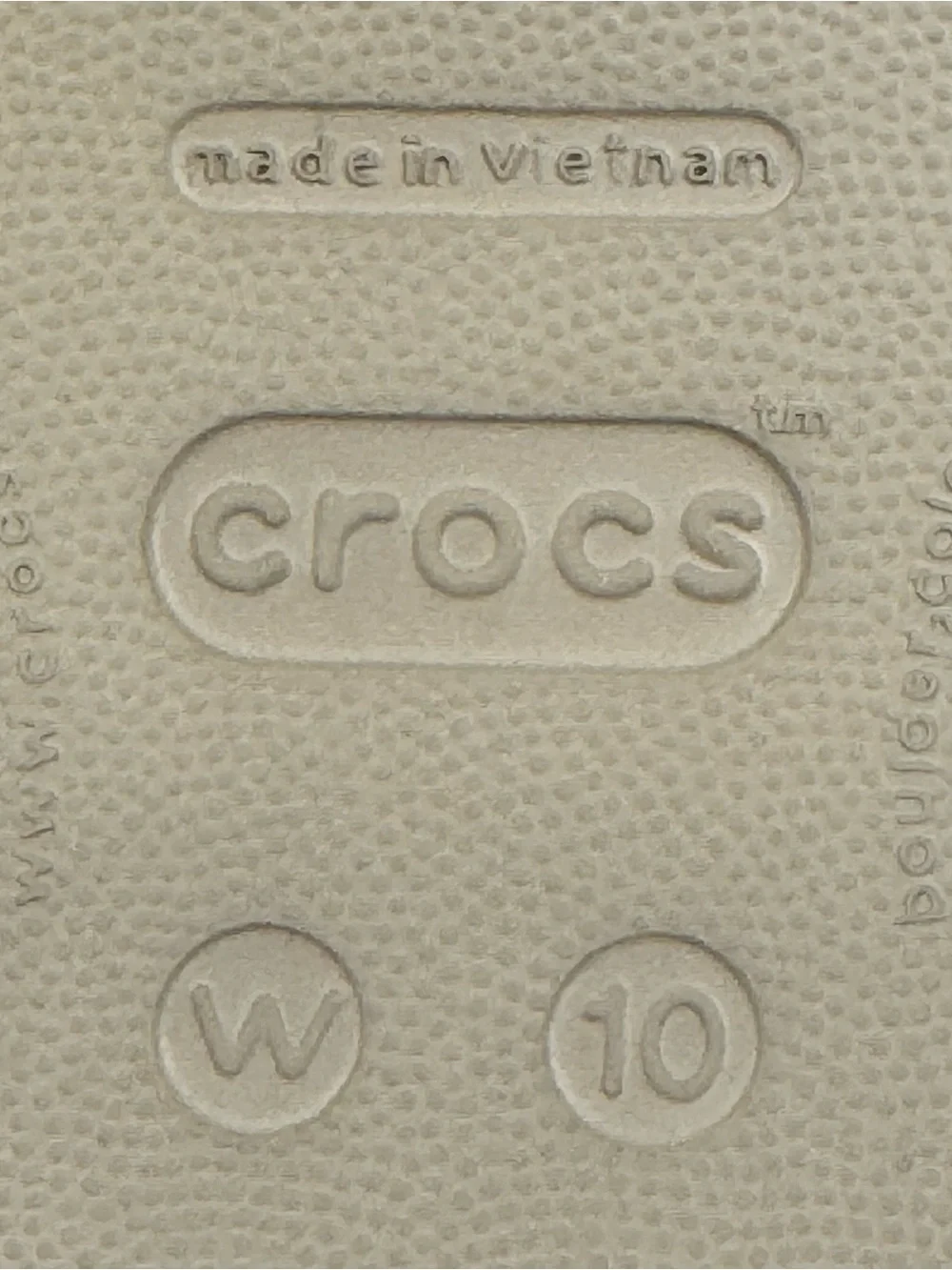 Crocs Sarah Sandals Women 10 Navy Blue Gold Buckle Slip On Comfort Slides 203054