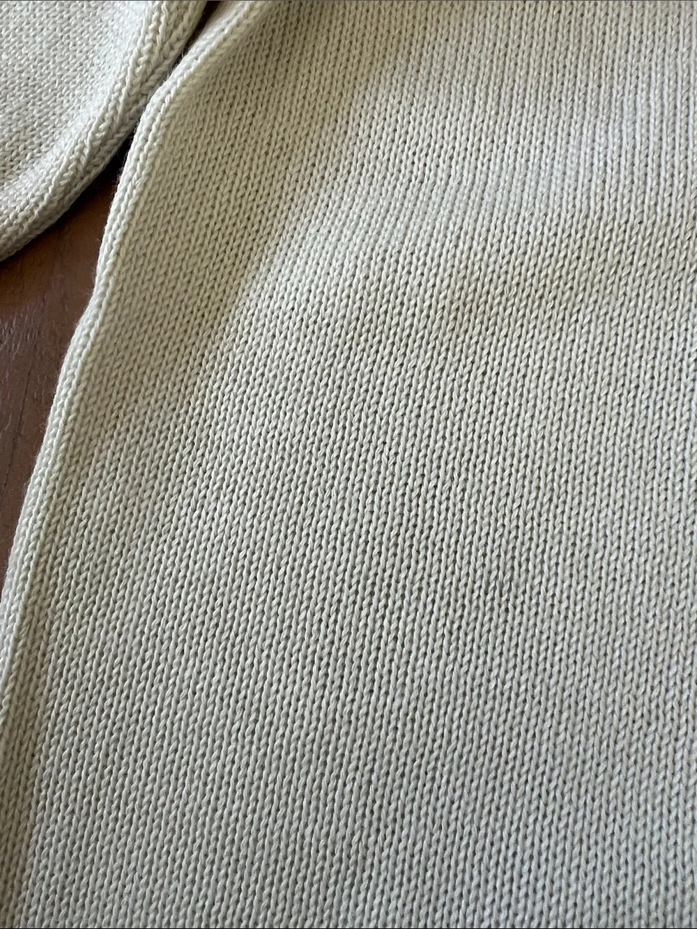 Dondolo cotton ivory knit button front cardigan sweater 5 years nwt