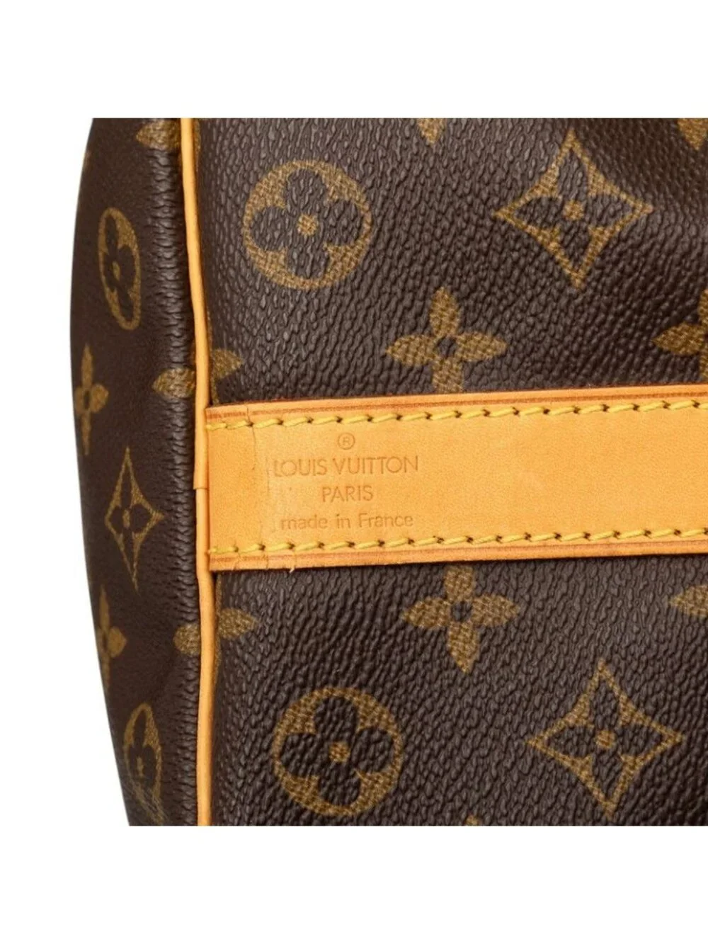 Louis Vuitton Monogram Keepall Bandouliere 50 Boston Bag 2-Way Brown Leather