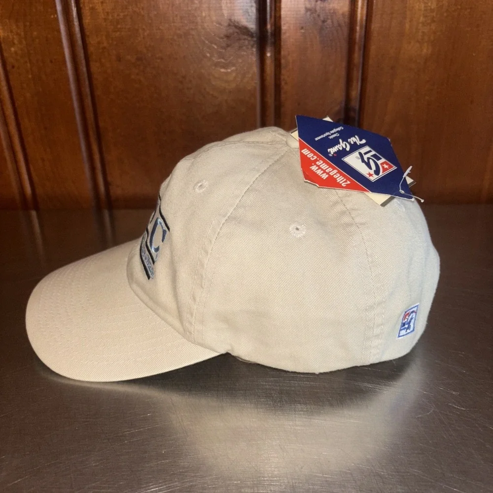 NWT‎ North Carolina Tarheels Dad Hat Cap Tan The Game Split Bar UNC 90s Vintage