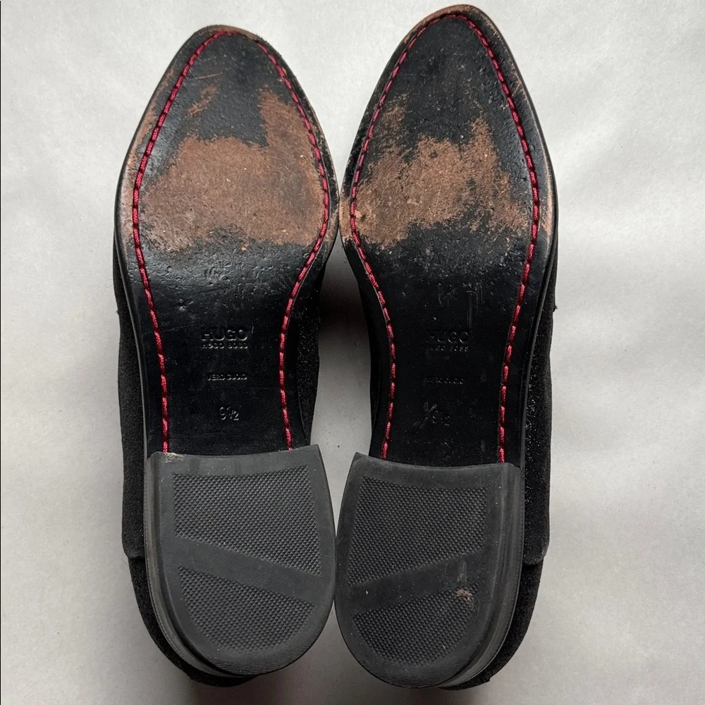 Hugo Boss Men's 9.5 Appeal Glitter Derby Oxford shoes Dressy Party Luxury Flashy