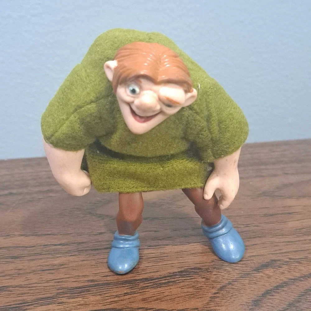 VTG 1996 Disney Hunchback of Notre Dame Quasimodo Burger King Toy Figure 90s Kid