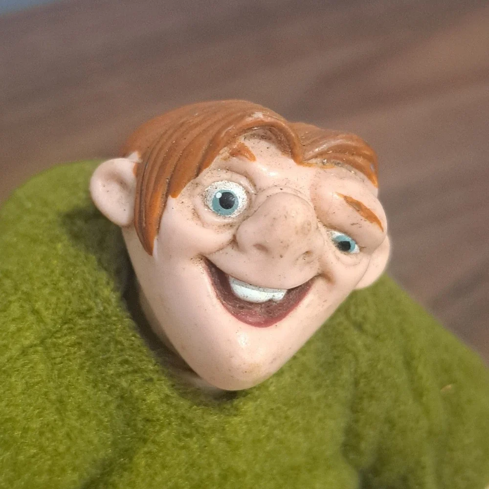 VTG 1996 Disney Hunchback of Notre Dame Quasimodo Burger King Toy Figure 90s Kid