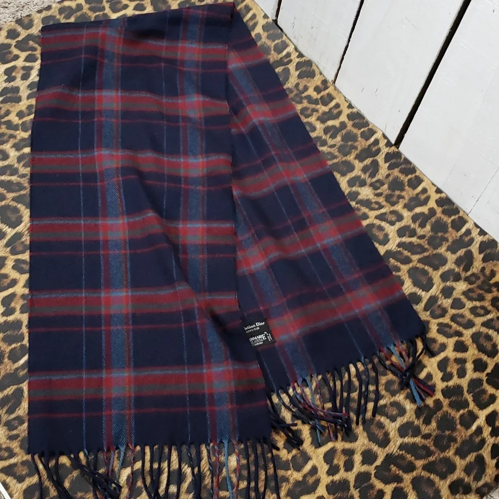 Dior Men's Scarf Christian  Monsieur Cashmaire 100% acrylic
