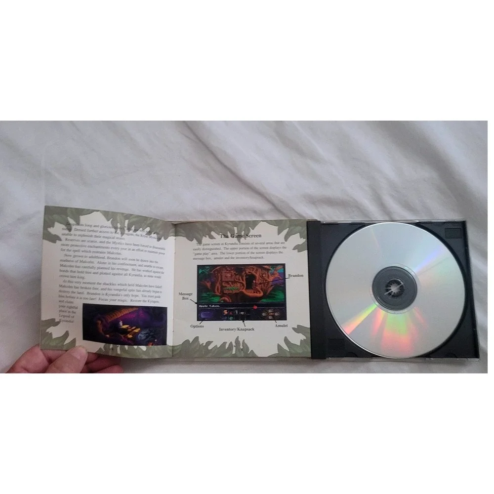 The Legend of Kyrandia Book One PC CD-ROM 1992‎ Westwood Studios Retro RPG
