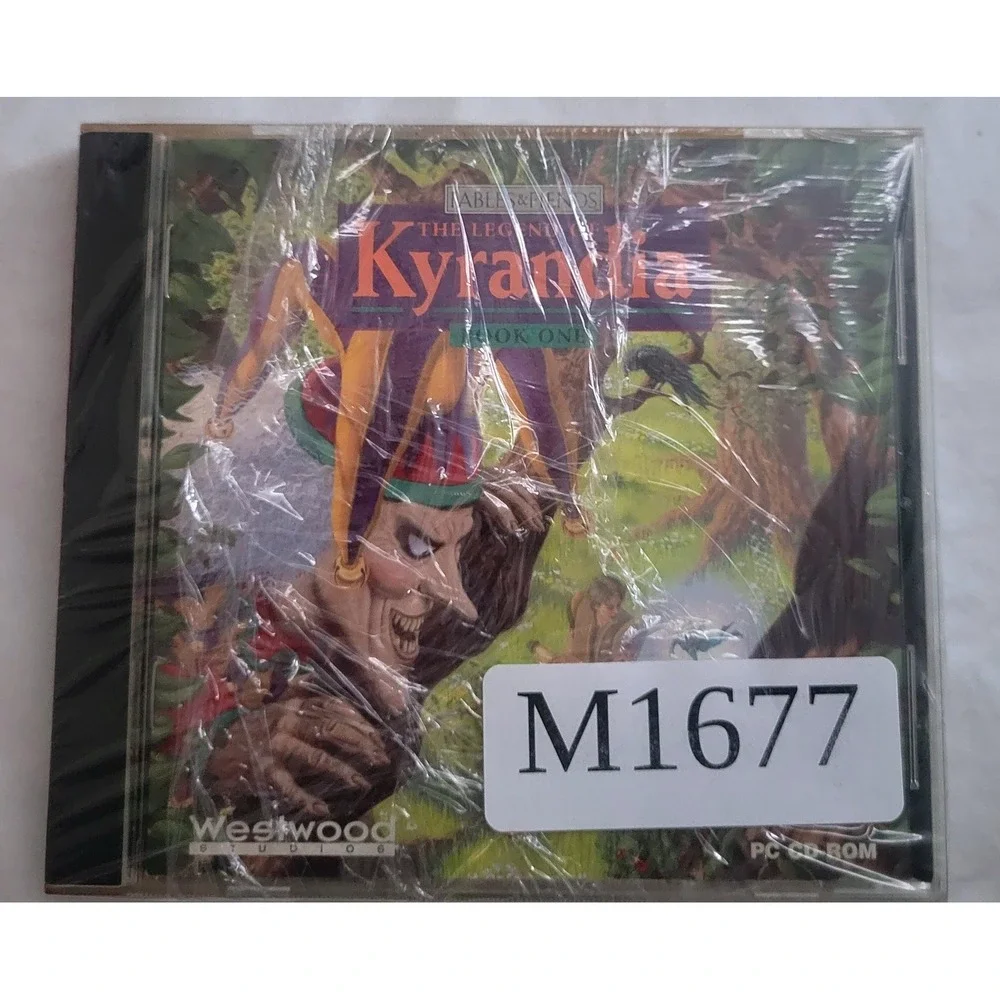 The Legend of Kyrandia Book One PC CD-ROM 1992‎ Westwood Studios Retro RPG
