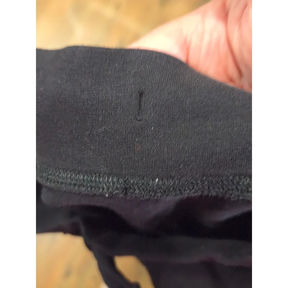 Alo Yoga Sway Bootcut Sweat Flared Leggings Black High Airbrush Pants Small