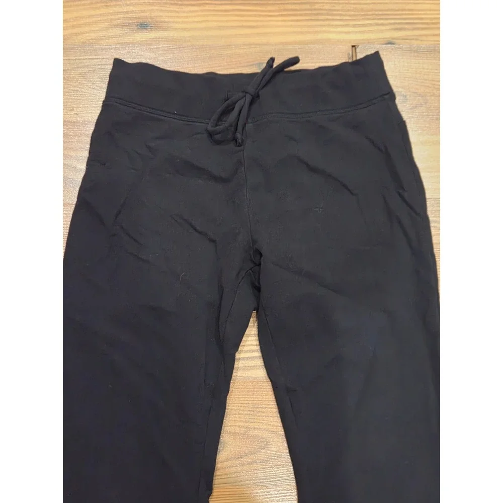 Alo Yoga Sway Bootcut Sweat Flared Leggings Black High Airbrush Pants Small