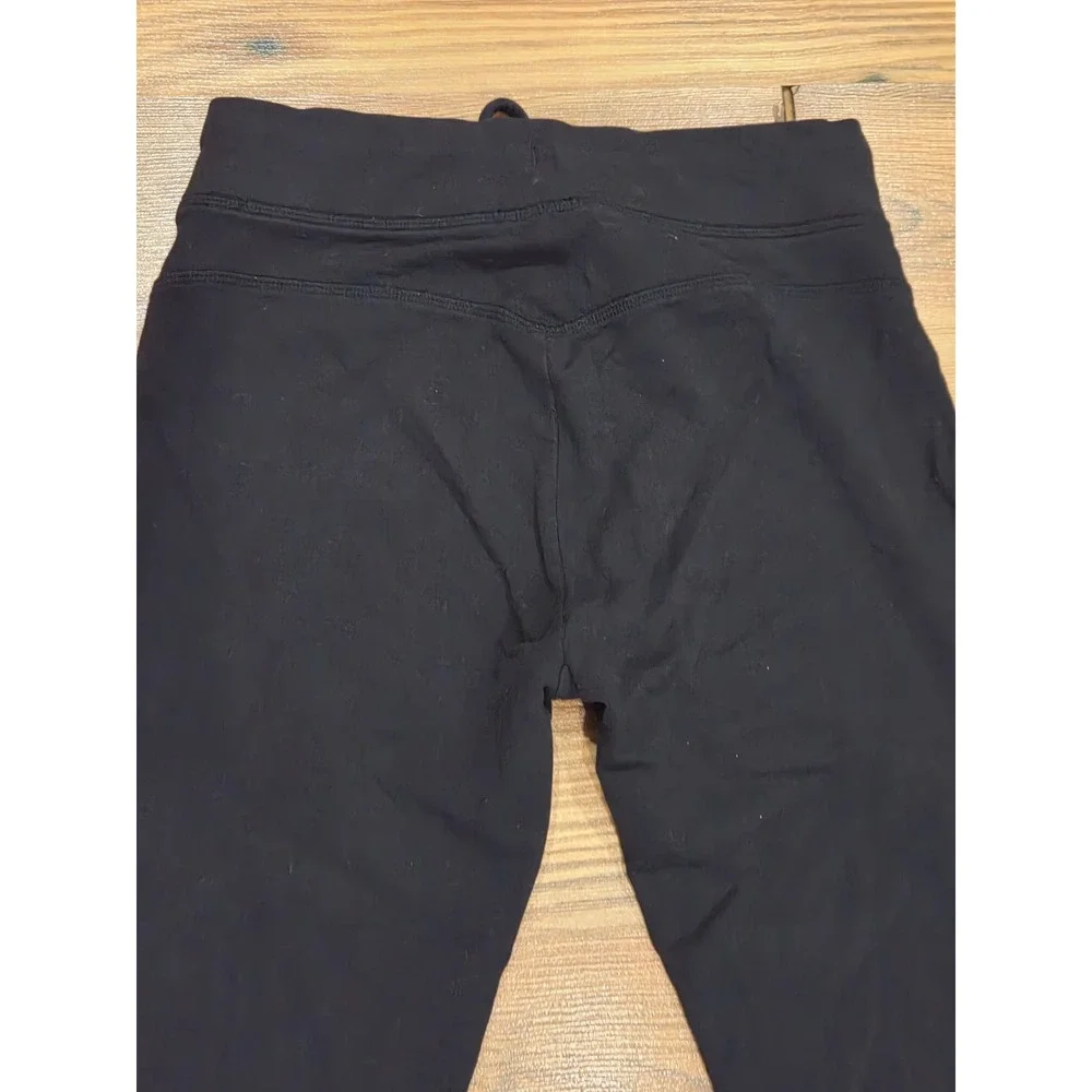 Alo Yoga Sway Bootcut Sweat Flared Leggings Black High Airbrush Pants Small