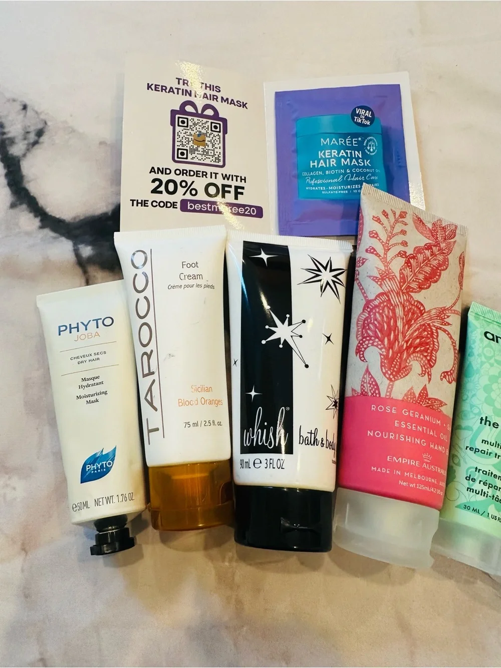 NWT Self-Care All-Body Bundle: Hand, Hair, Face & Body Lotions/Creams