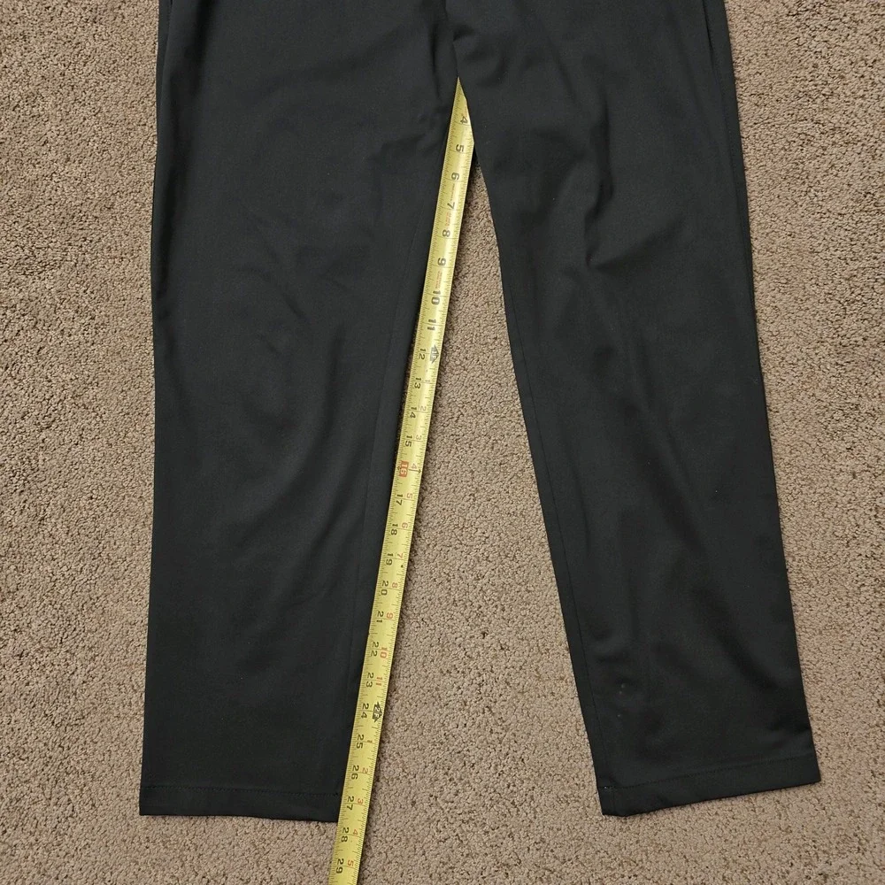 TWILLORY Mens Black Tailored‎ Fit Golf Dress Pants Performance Size 34x30 Tag