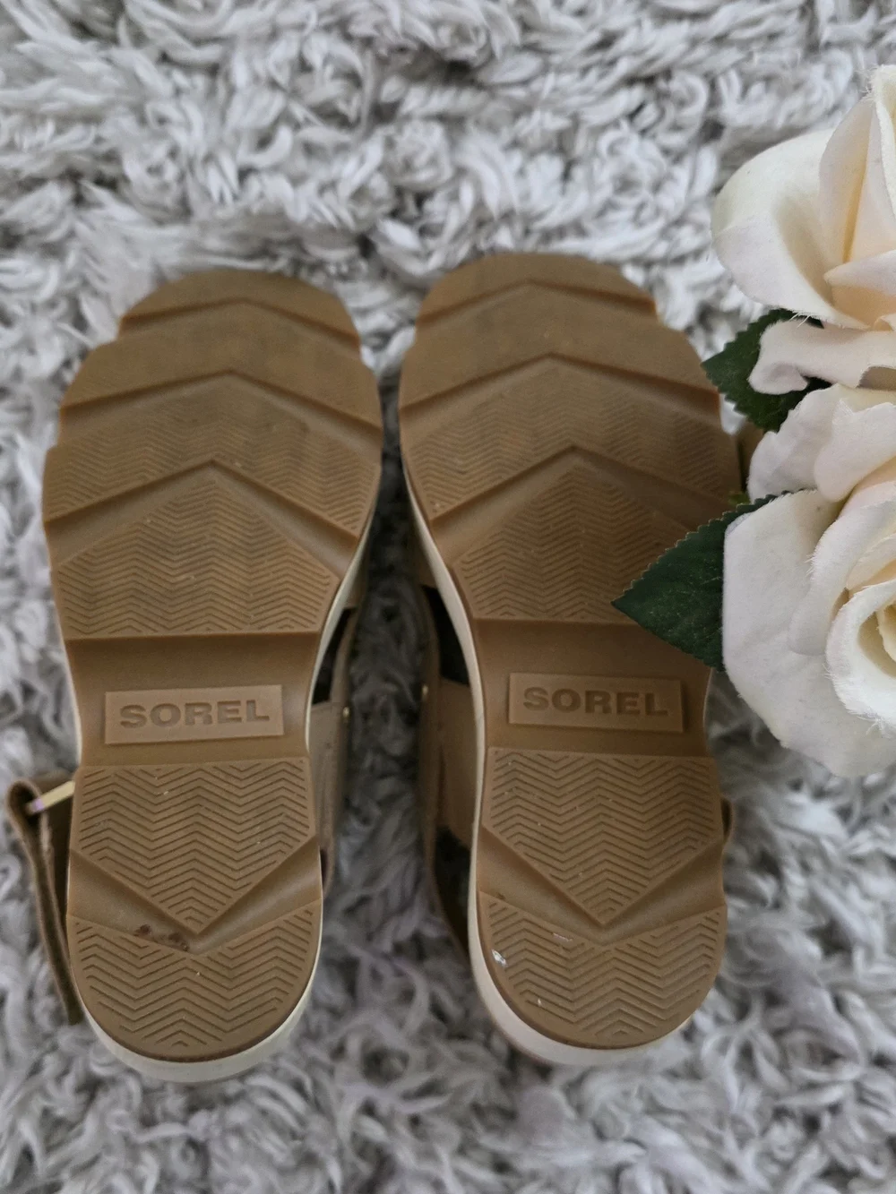Sorel Joanie IV Wedge Sandals Sz 7