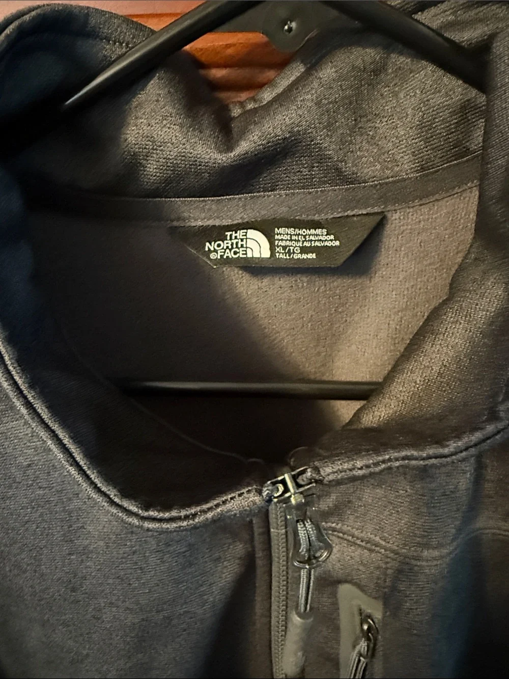 The North Face Men's Dark Gray Half-Zip Fleece Pullover
