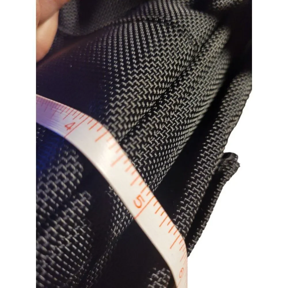 Tumi Black Nylon Expandable Portfolio Alpha Laptop Bag
