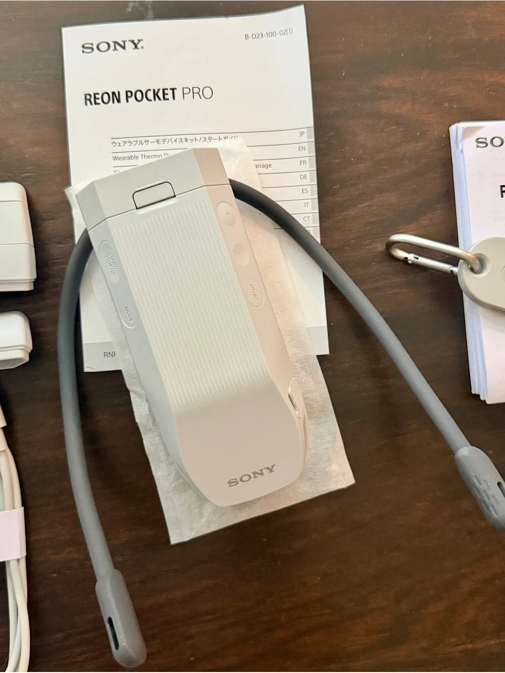 Sony REON POCKET PRO plus Wearable cooling Device