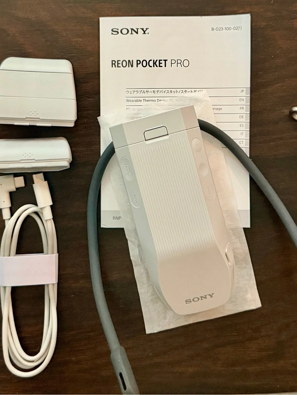 Sony REON POCKET PRO plus Wearable cooling Device