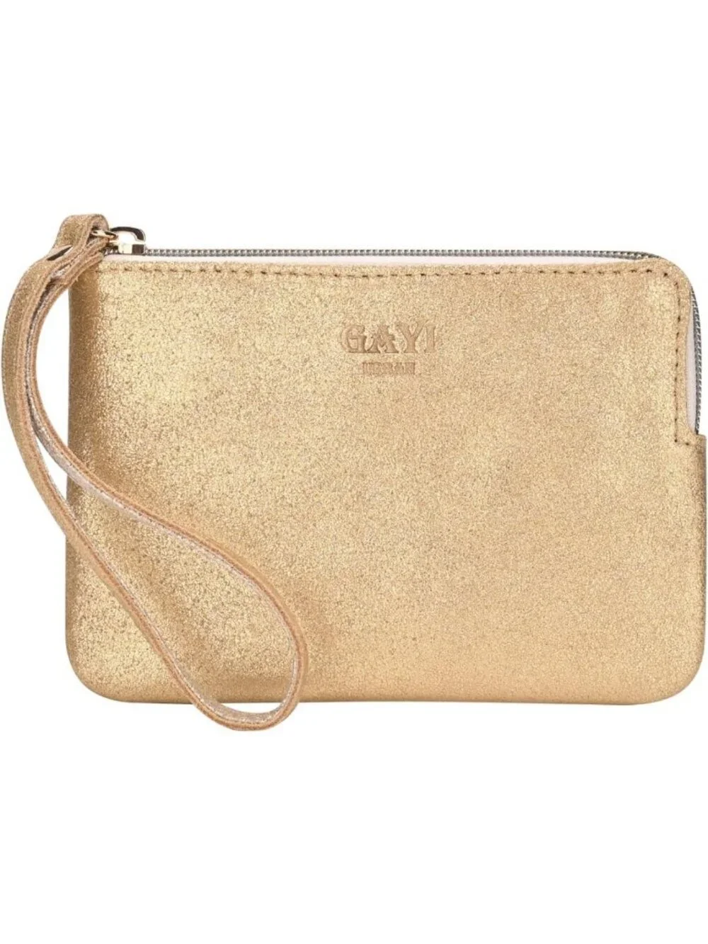 Genuine Leather Wristlet Clutch Purse for Women | Small Evening Pouch Bag with
