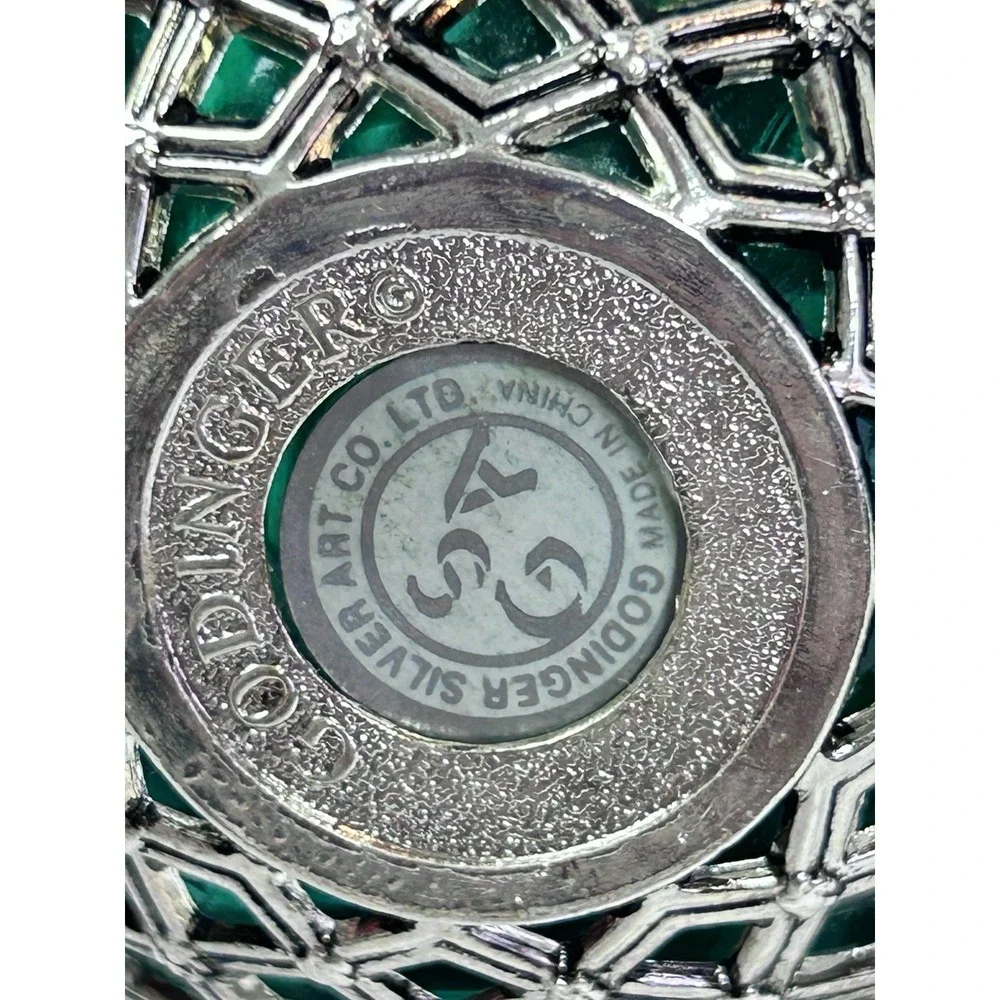 Godinger Silver Plated Filigree Holiday Ornament Salt & Pepper Shakers