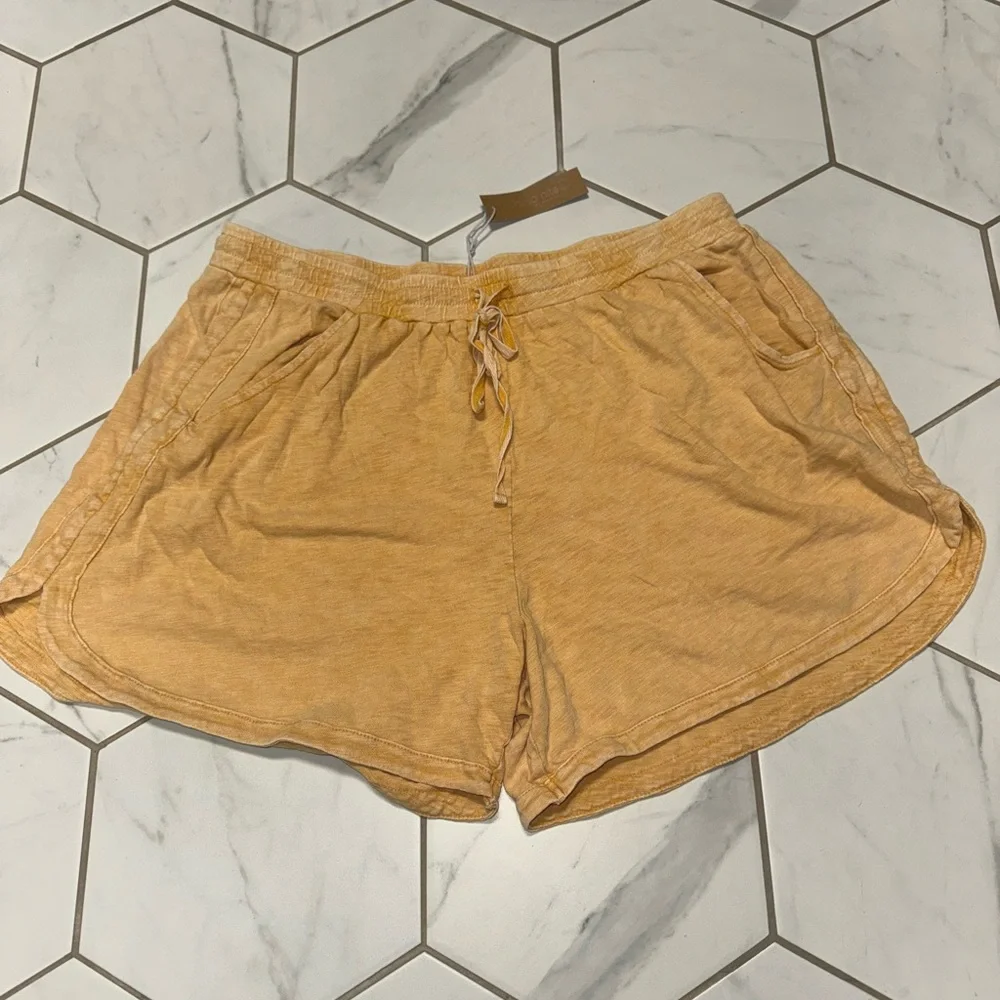 Hello Nite Lounge Shorts Size XL Color Golden Rod‎ NWT