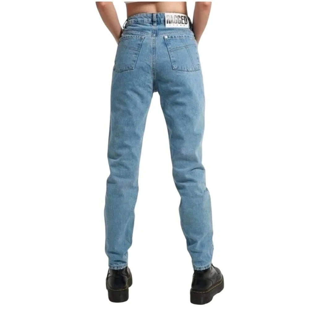 The Ragged Priest -1116 NWT Cougar Jean High Rise Straight‎ Leg Denim 2 / 24