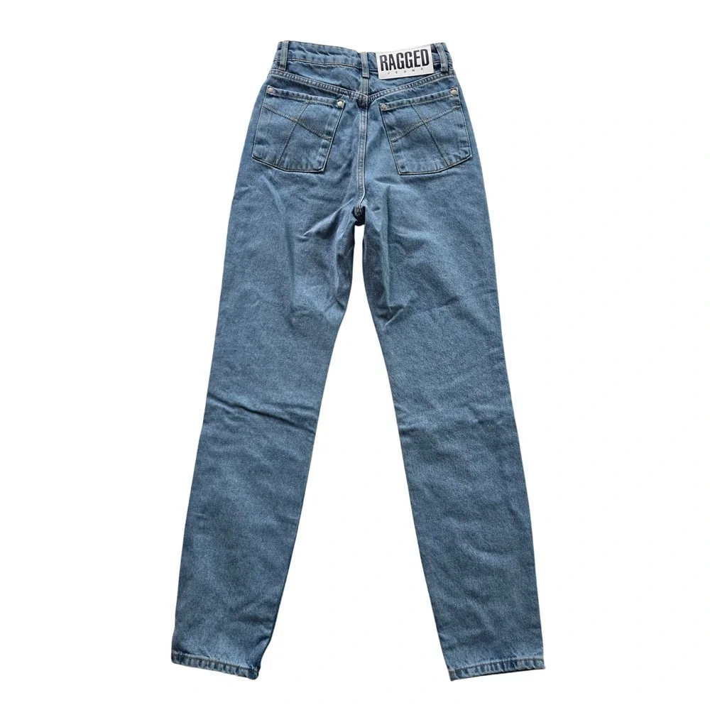 The Ragged Priest -1116 NWT Cougar Jean High Rise Straight‎ Leg Denim 2 / 24
